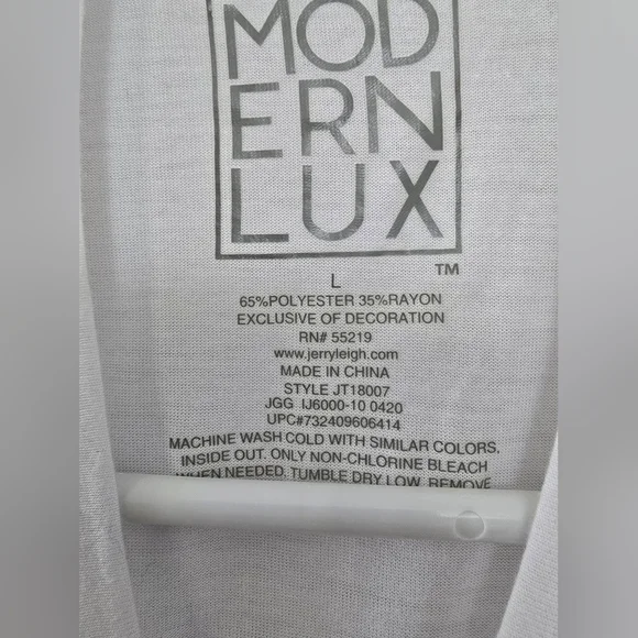 NWT Modern Lux "American Flag" Changing Sequins Top Size Medium - Picture 5 of 6